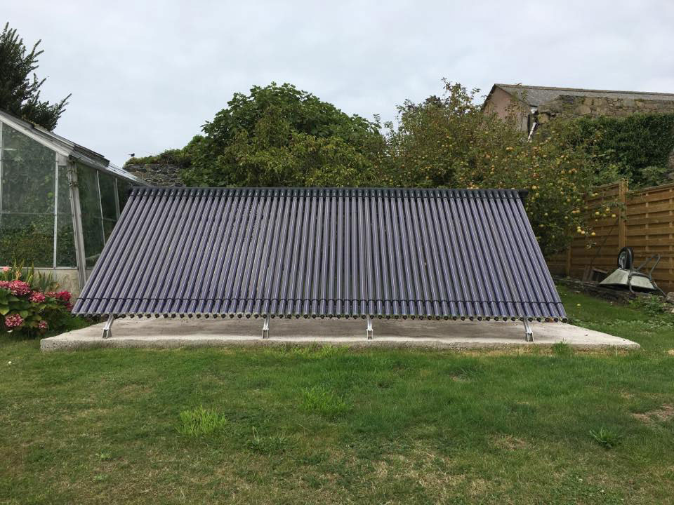 Style Plumbing & Heating solar panel front view